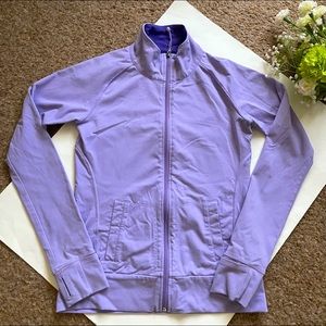 Tuff Athletics Women’s Zip Up Purple Jacket